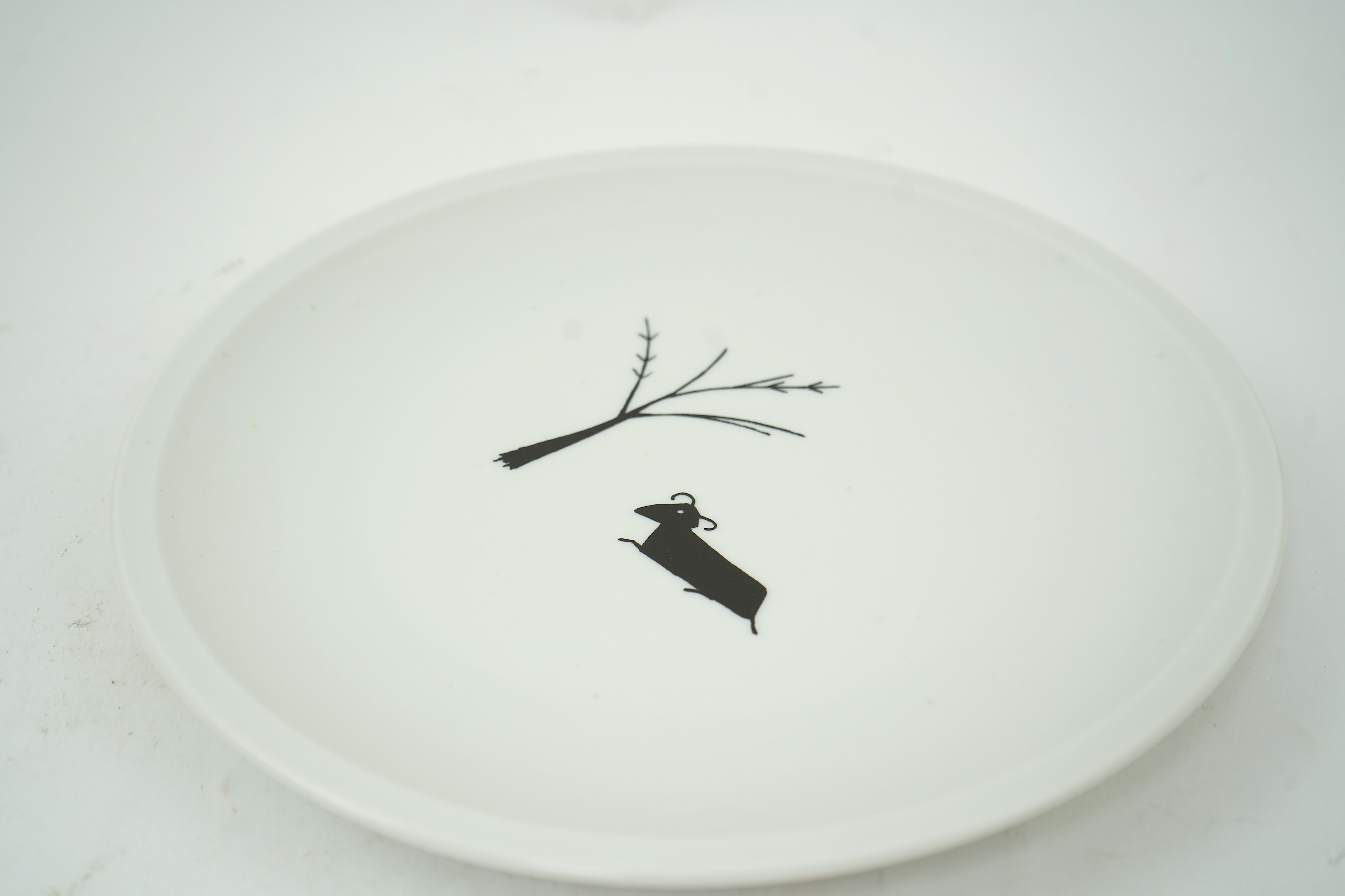 Craigie Aitchison CBE, RSA, RA (1926-2009): For Artplate London, La Porcellana: A collector's plate